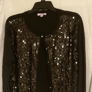 NY & CO Sequin cardigan sweater